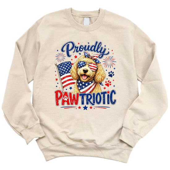 Back view of white sweatshirt showing plain back design