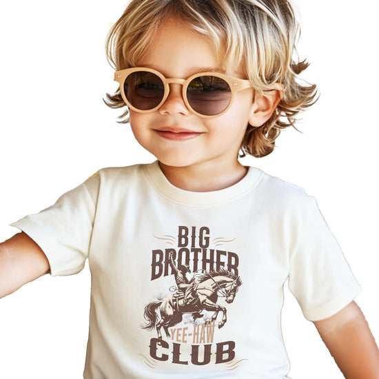 Back view of Big Brother western shirt showing design placement and shirt construction
