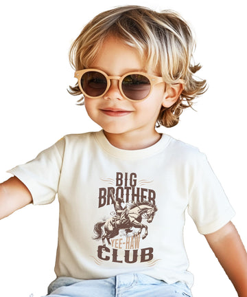 Back view of Big Brother western shirt showing design placement and shirt construction