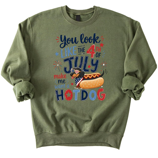 Back view of white crewneck sweatshirt showing clean back design