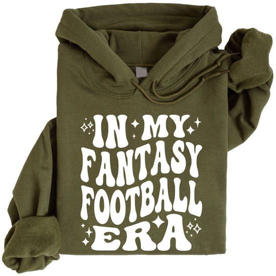In My Fantasy Football Era hoodie in Army Green - view 4