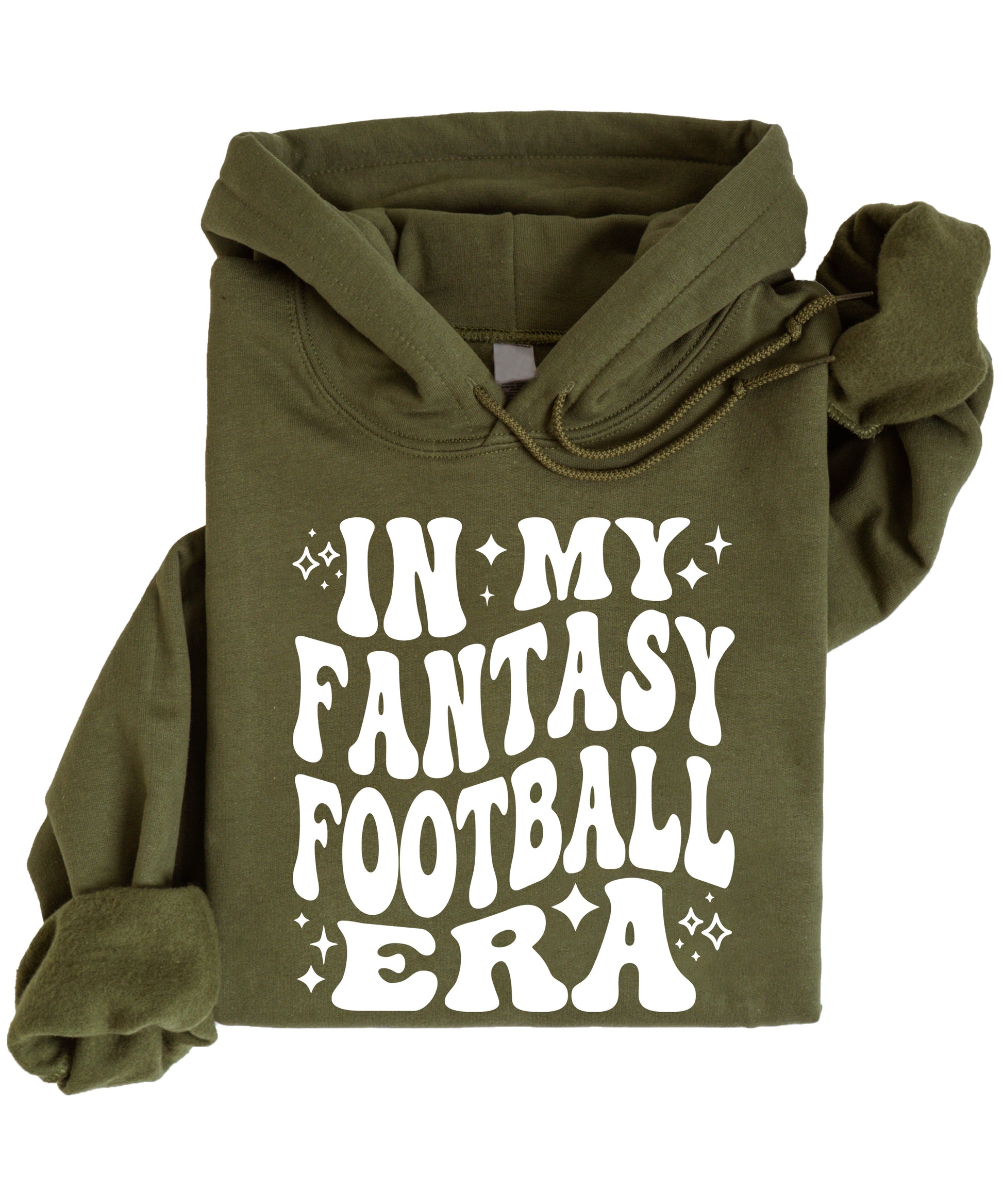 In My Fantasy Football Era hoodie in Army Green - view 4