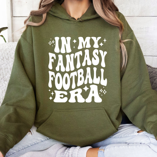 In My Fantasy Football Era hoodie in Army Green - view 6