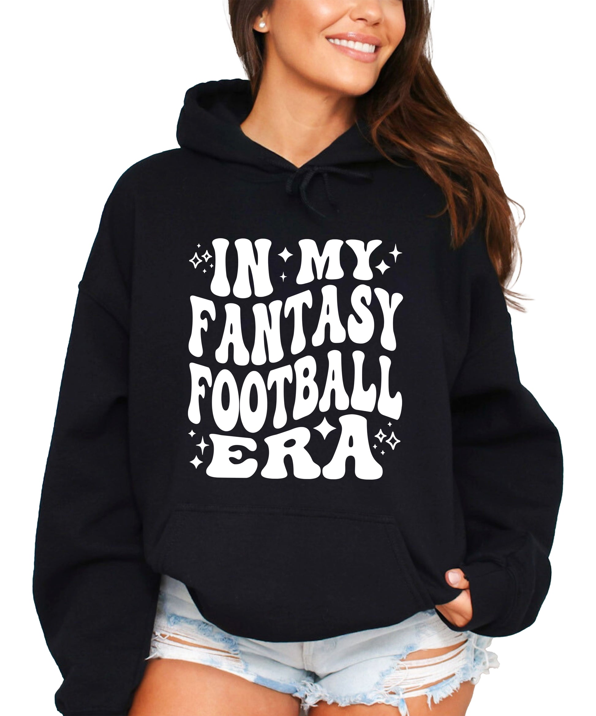 In My Fantasy Football Era hoodie in Black - view 1
