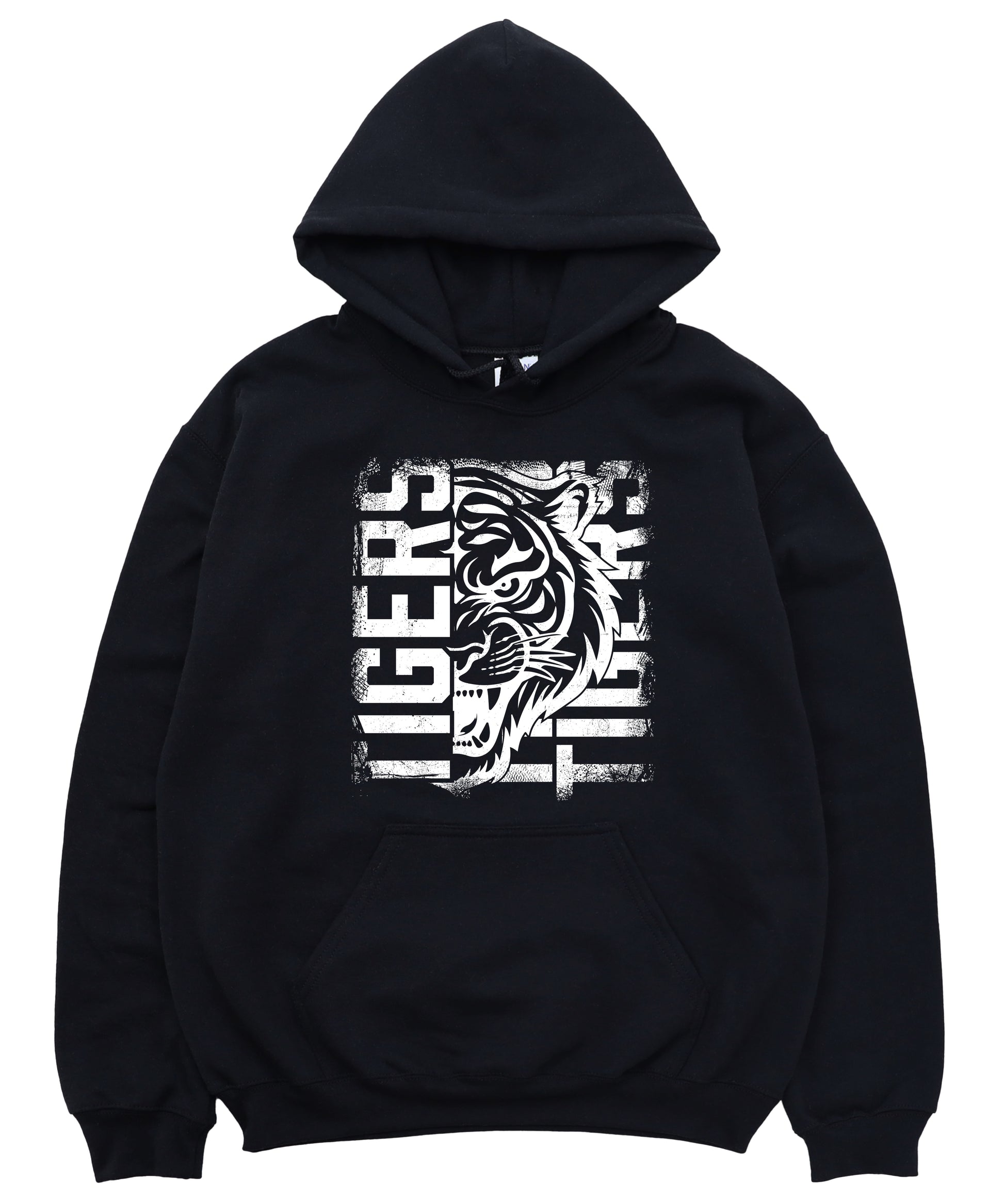 Tigers School Spirit Hoodie Black view 1