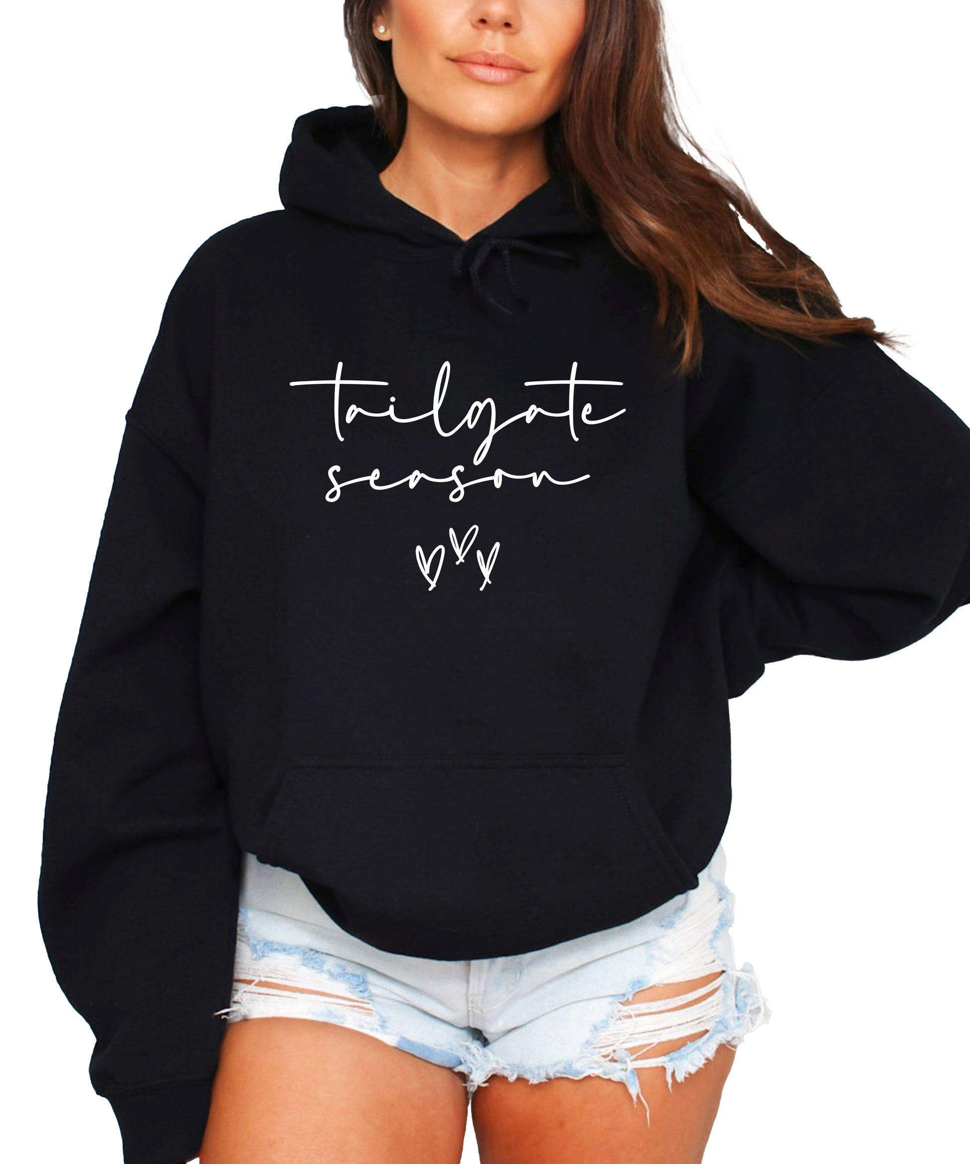 Tailgate Season hoodie Black view 2
