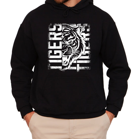 Tigers School Spirit Hoodie Black view 3