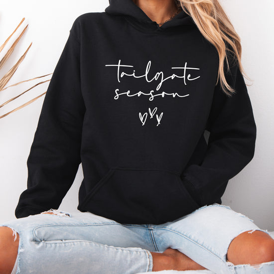 Tailgate Season hoodie Black view 4