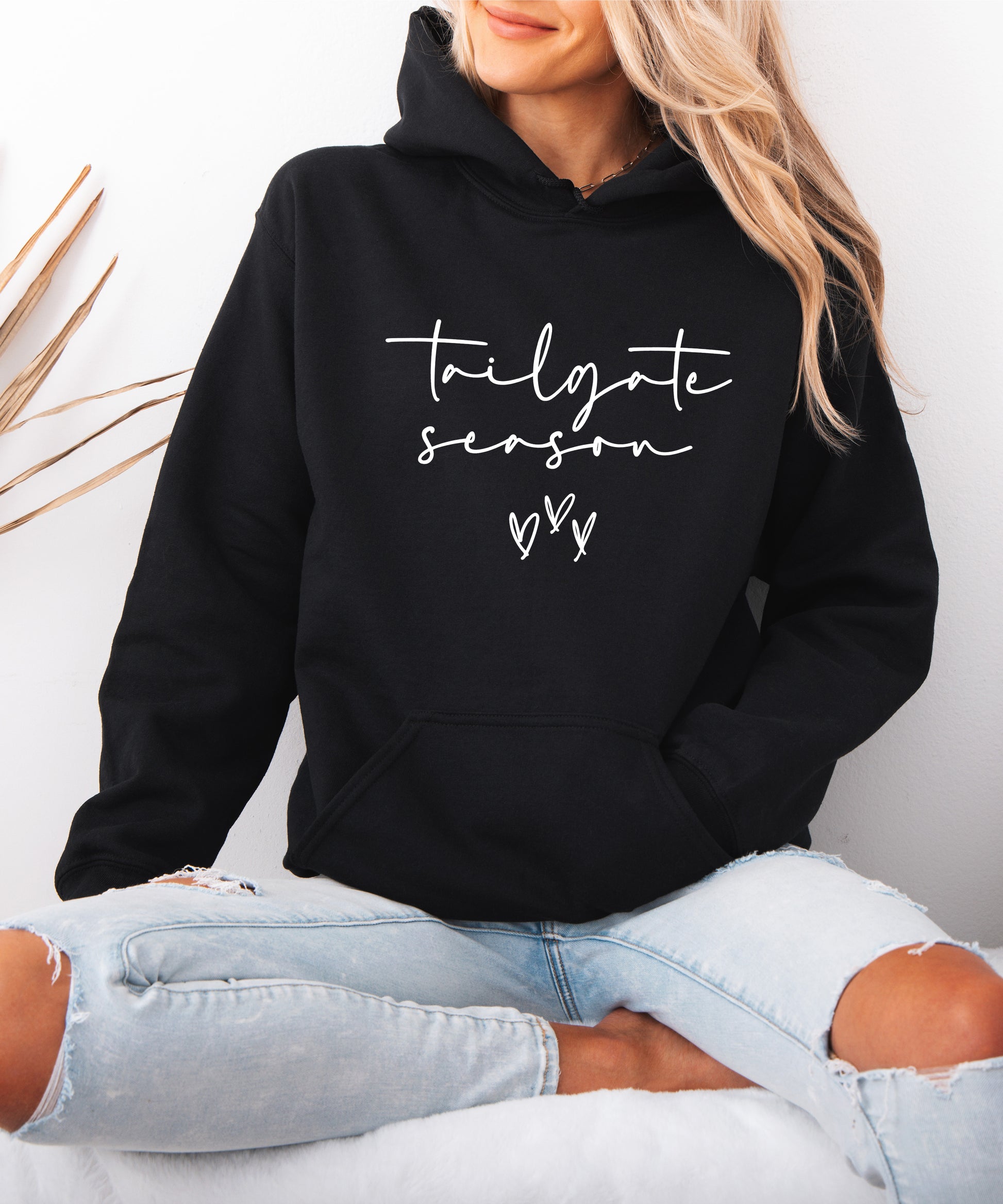 Tailgate Season hoodie Black view 4