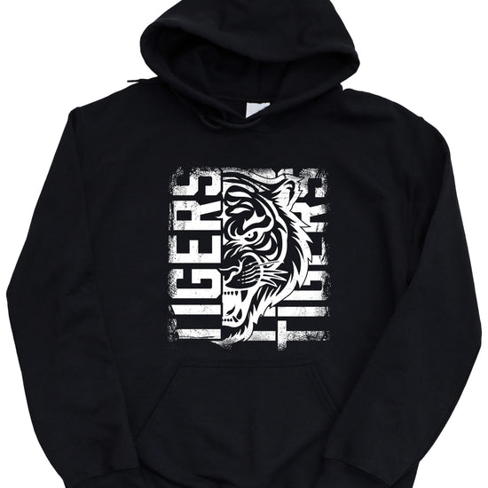 Tigers School Spirit Hoodie Black view 4
