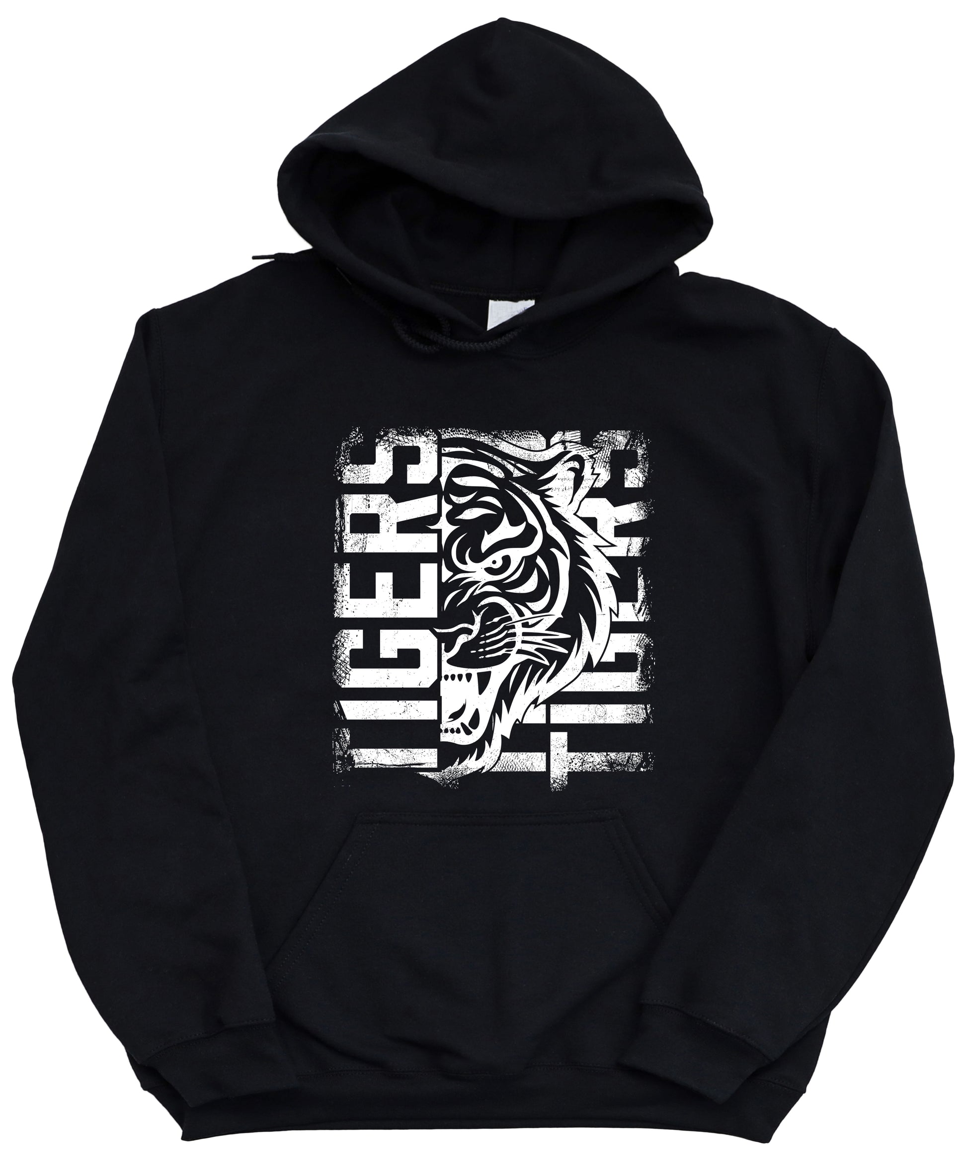 Tigers School Spirit Hoodie Black view 4