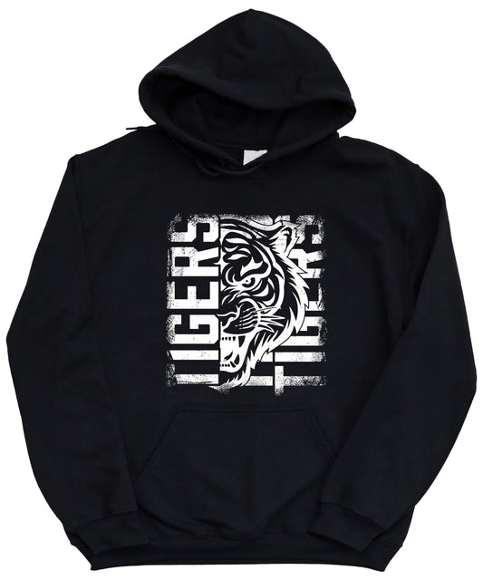 Tigers School Spirit Hoodie Black view 4