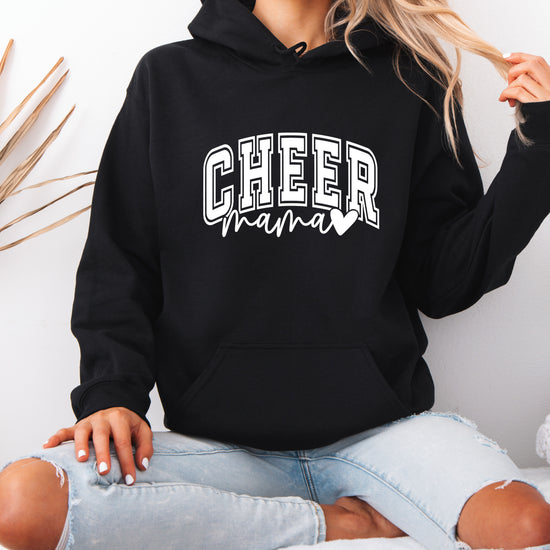 Cheer Mama Black Hoodie for Women - view 5