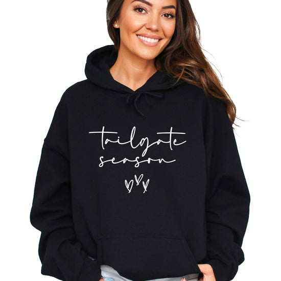 Tailgate Season hoodie Black view 5