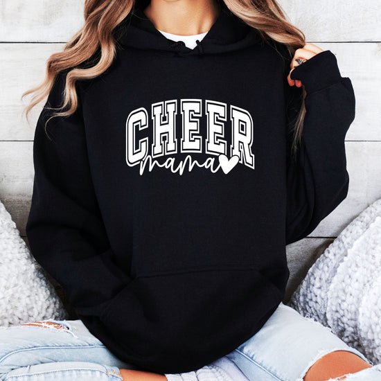 Cheer Mama Black Hoodie for Women - view 6