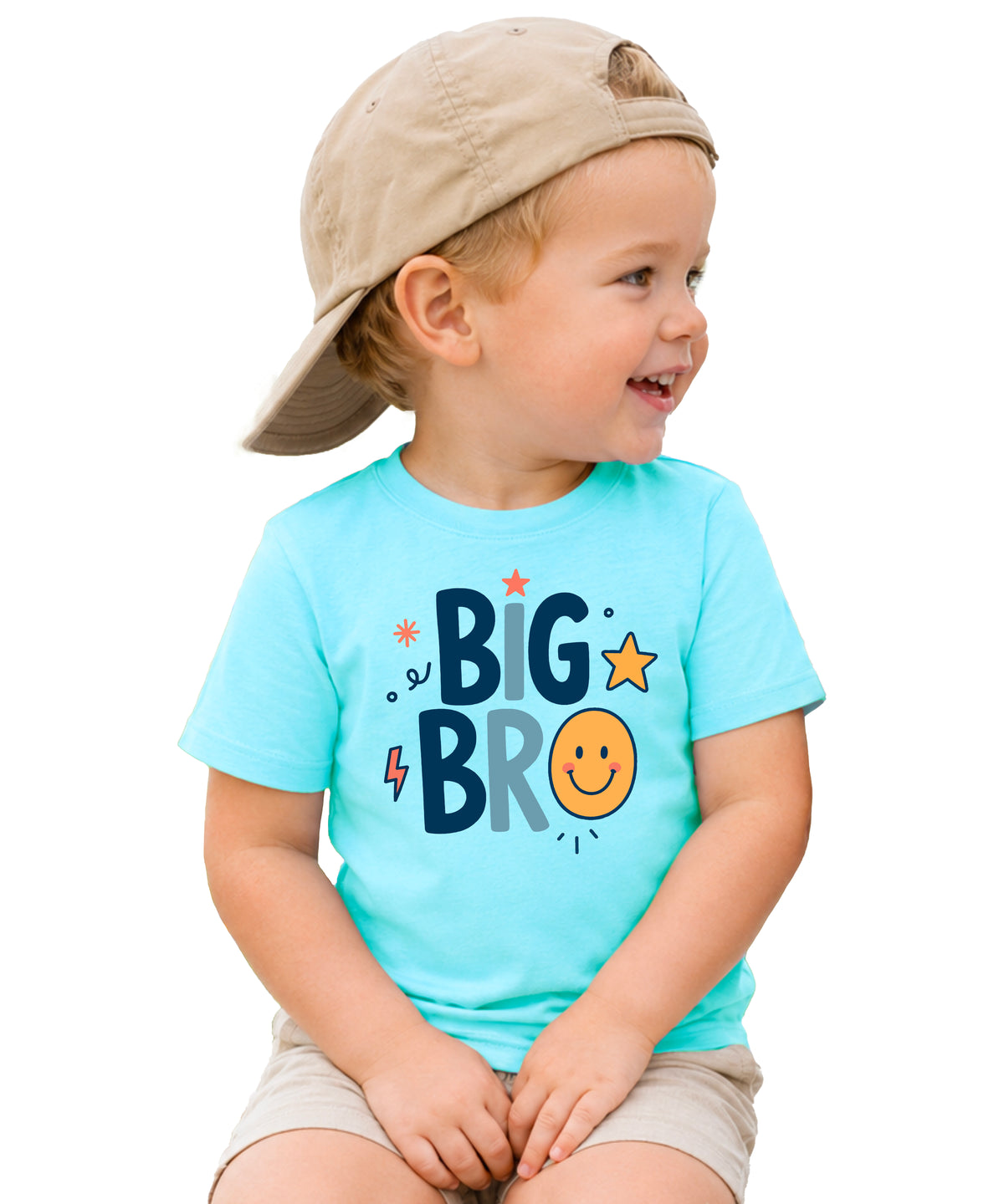 Big Bro Shirt for Boys Big Brother Sibling Reveal Tee in Chill view 2
