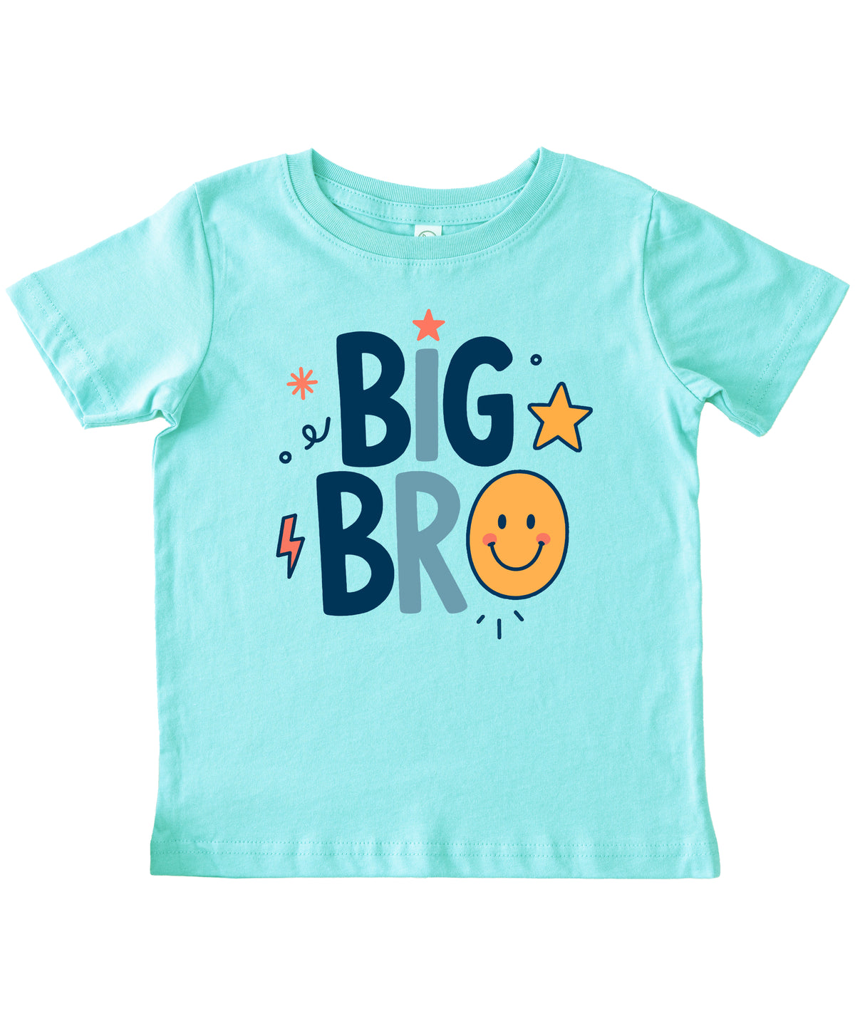 Big Bro Shirt for Boys Big Brother Sibling Reveal Tee in Chill view 3