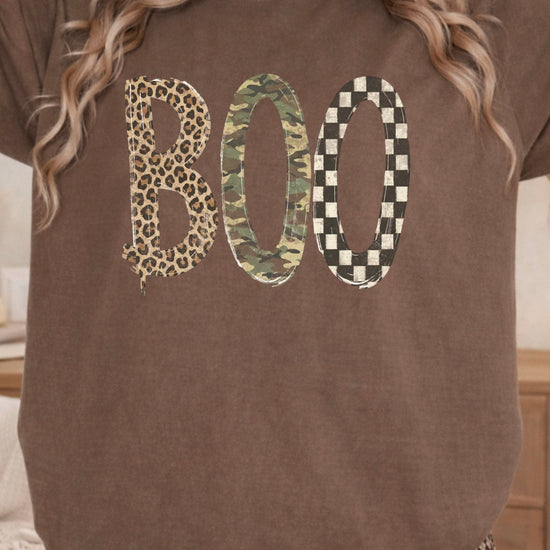 Espresso Boo Halloween Comfort Colors 1717 tee, additional product view