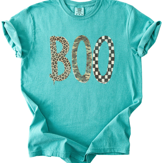 Seafoam Boo Halloween shirt for women and teen girls, additional product view