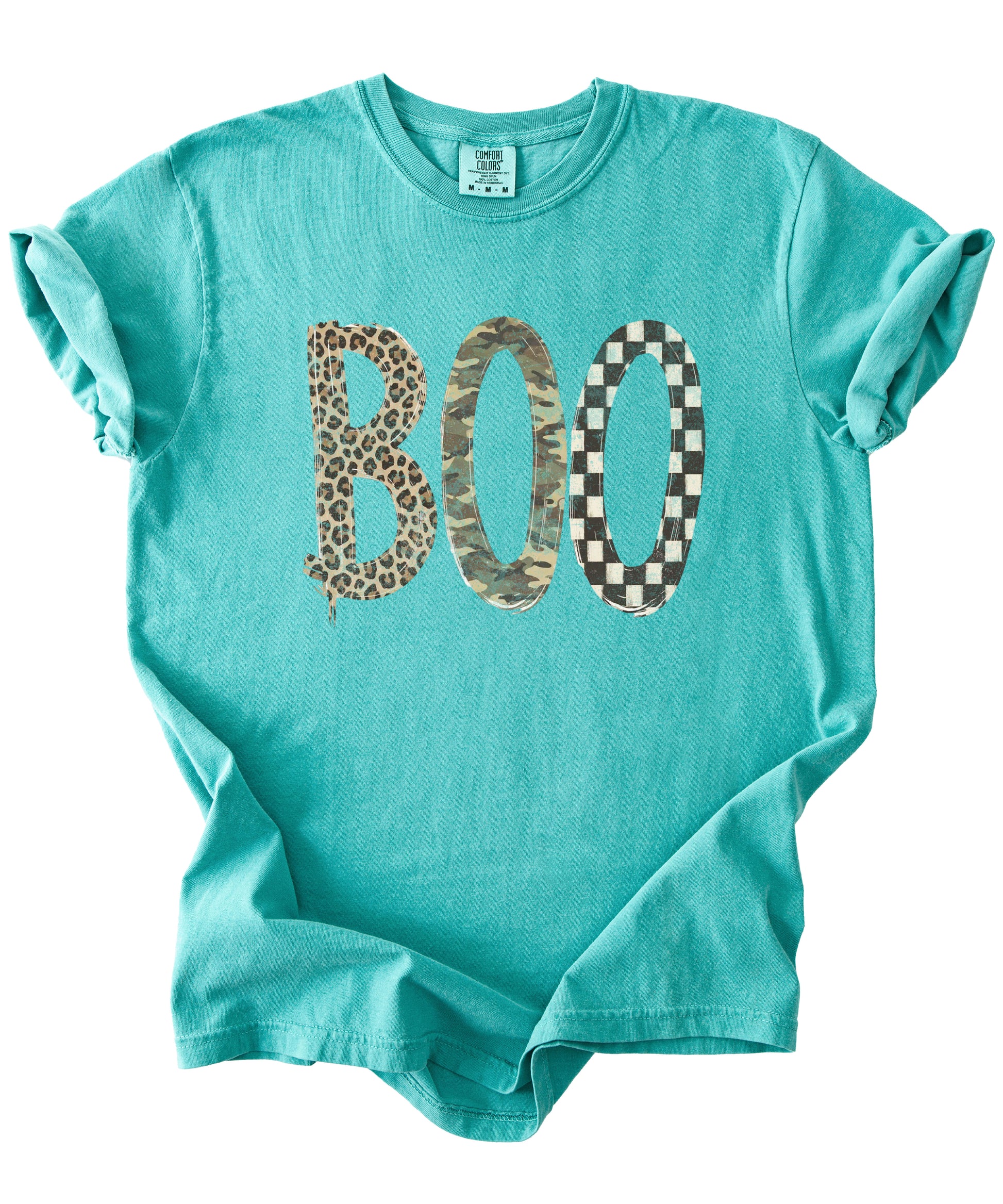 Seafoam Boo Halloween shirt for women and teen girls, additional product view