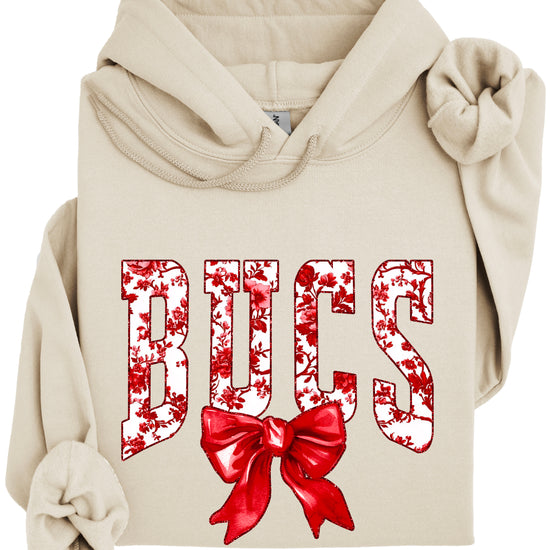 Sand hoodie back and sleeve detail
