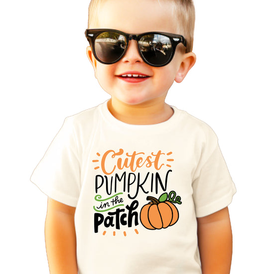 Cutest Pumpkin in the Patch Natural shirt styled view