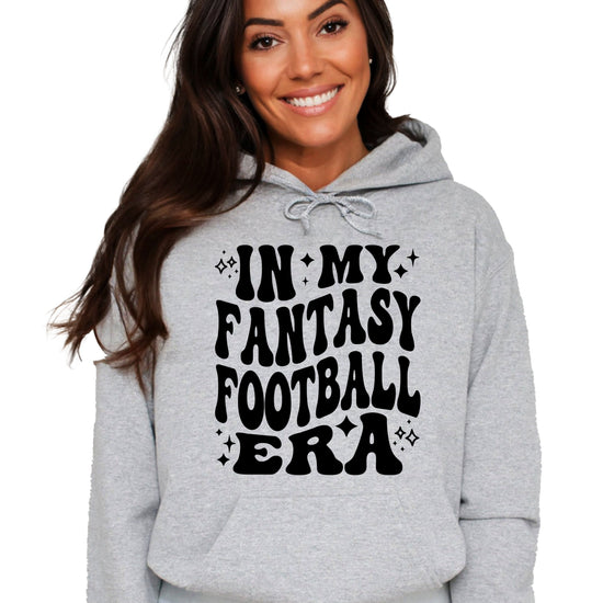 In My Fantasy Football Era hoodie in Gray - view 1