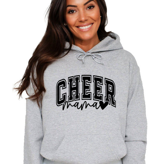 Cheer Mama Gray Hoodie for Women - view 1