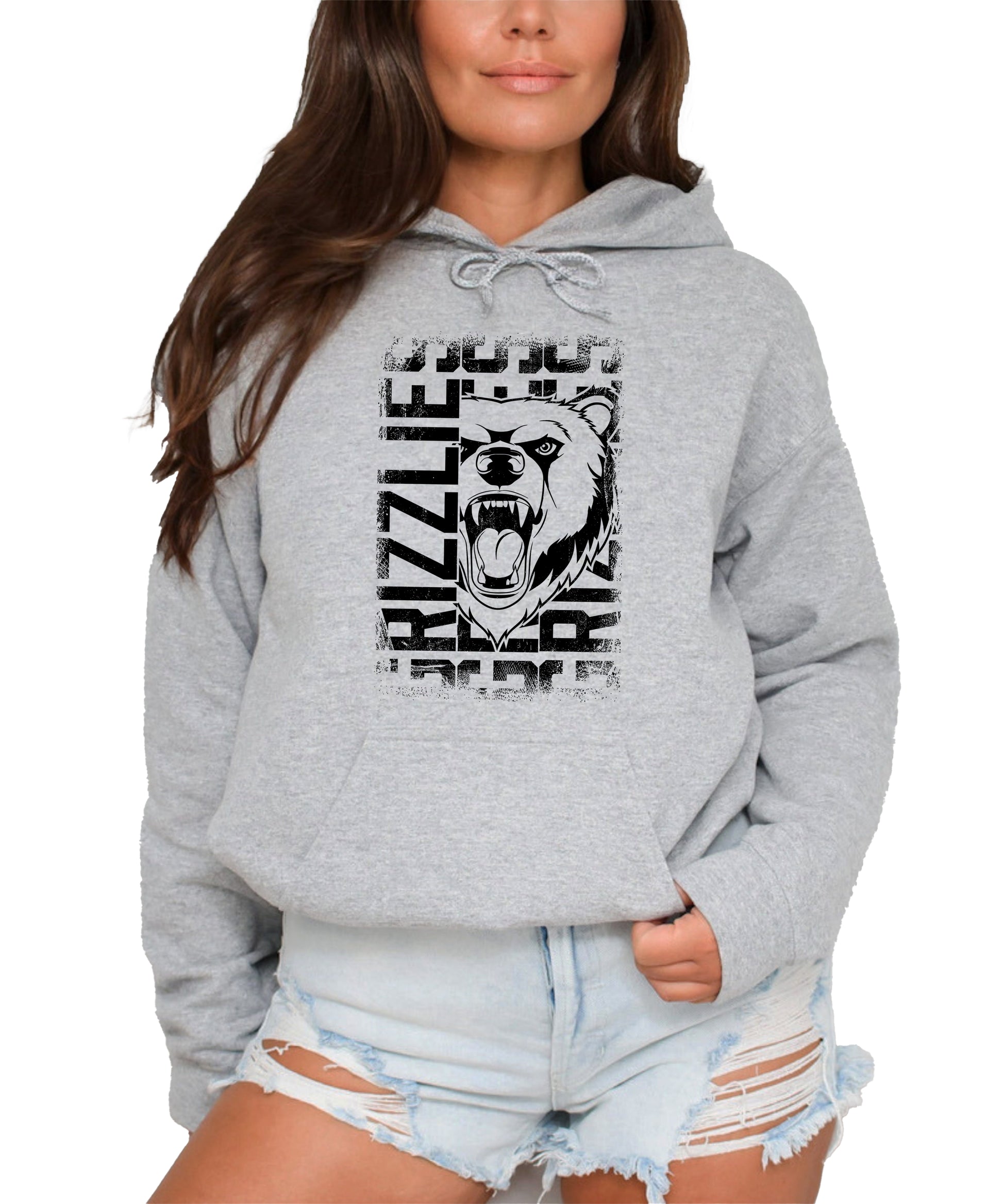 Grizzlies School Spirit hoodie in Gray - view 2