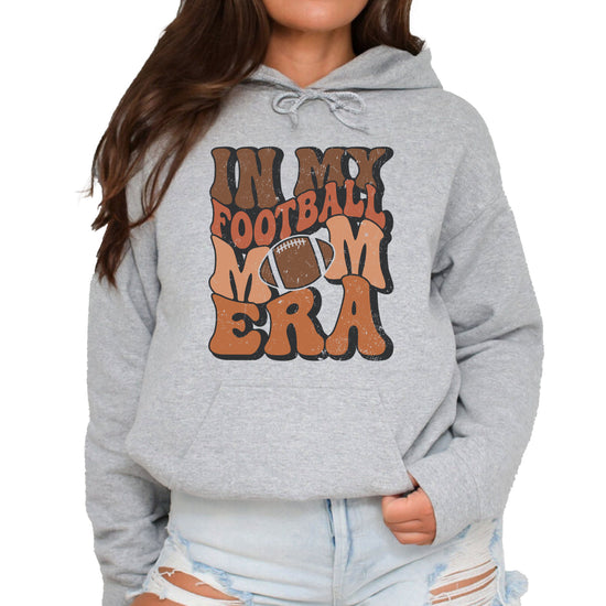 In My Football Mom Era hoodie in Gray - view 2