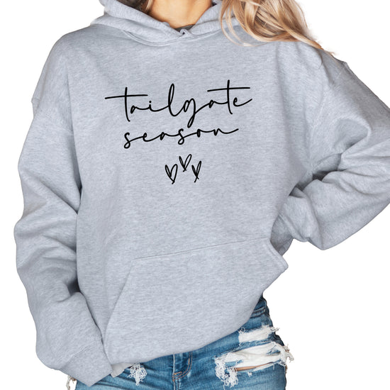 Tailgate Season hoodie Gray view 2