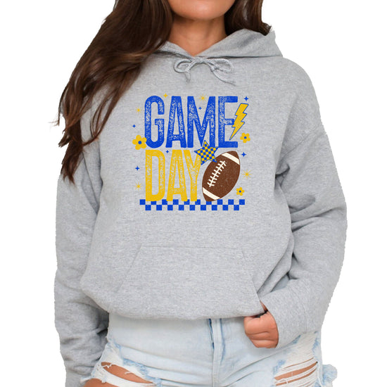 Game Day Football Hoodie Gray 2