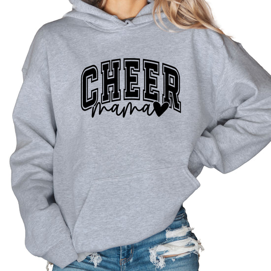 Cheer Mama Gray Hoodie for Women - view 2