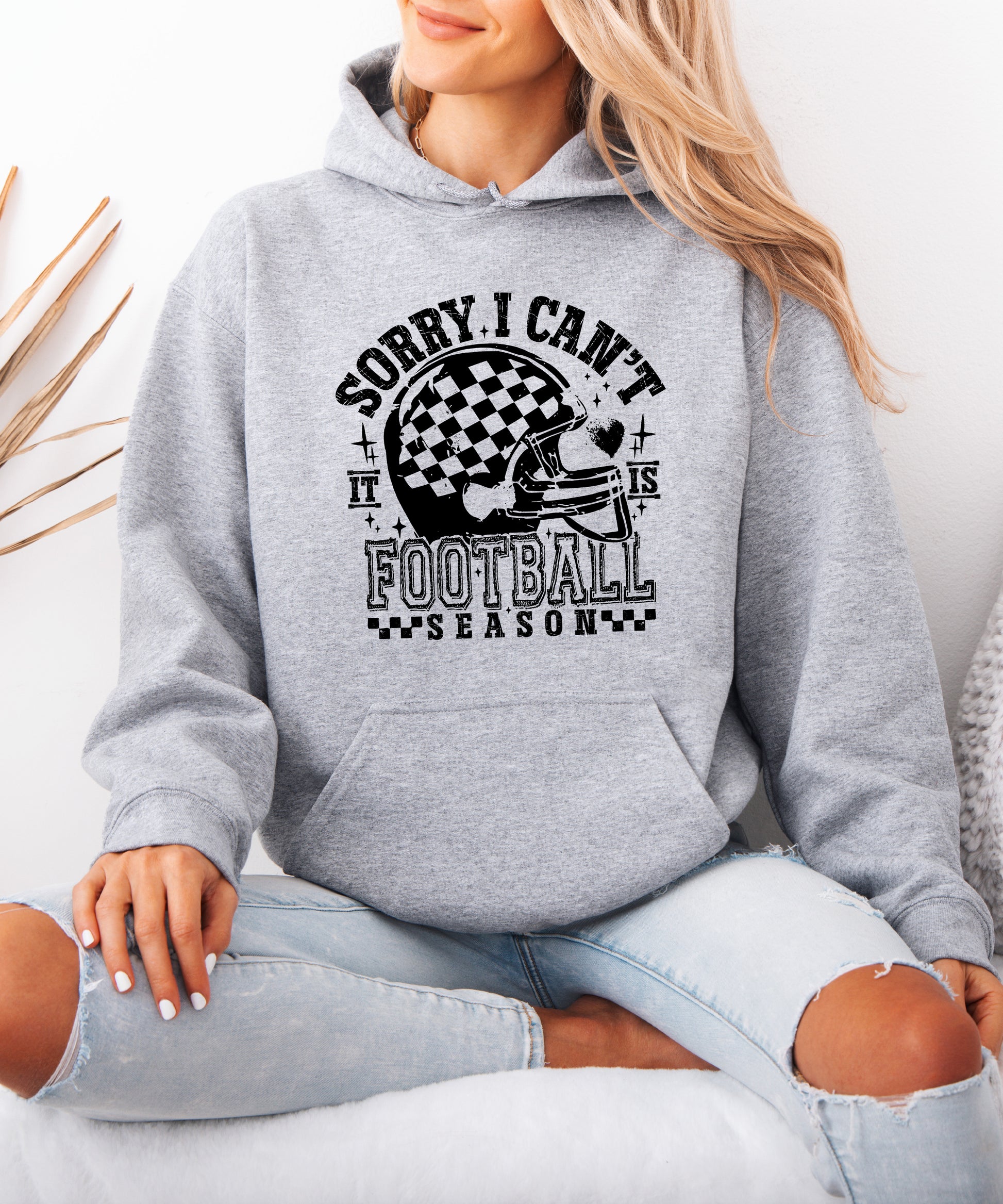 Sorry I Can't It Is Football Season hoodie - Gray Hoodie - G2
