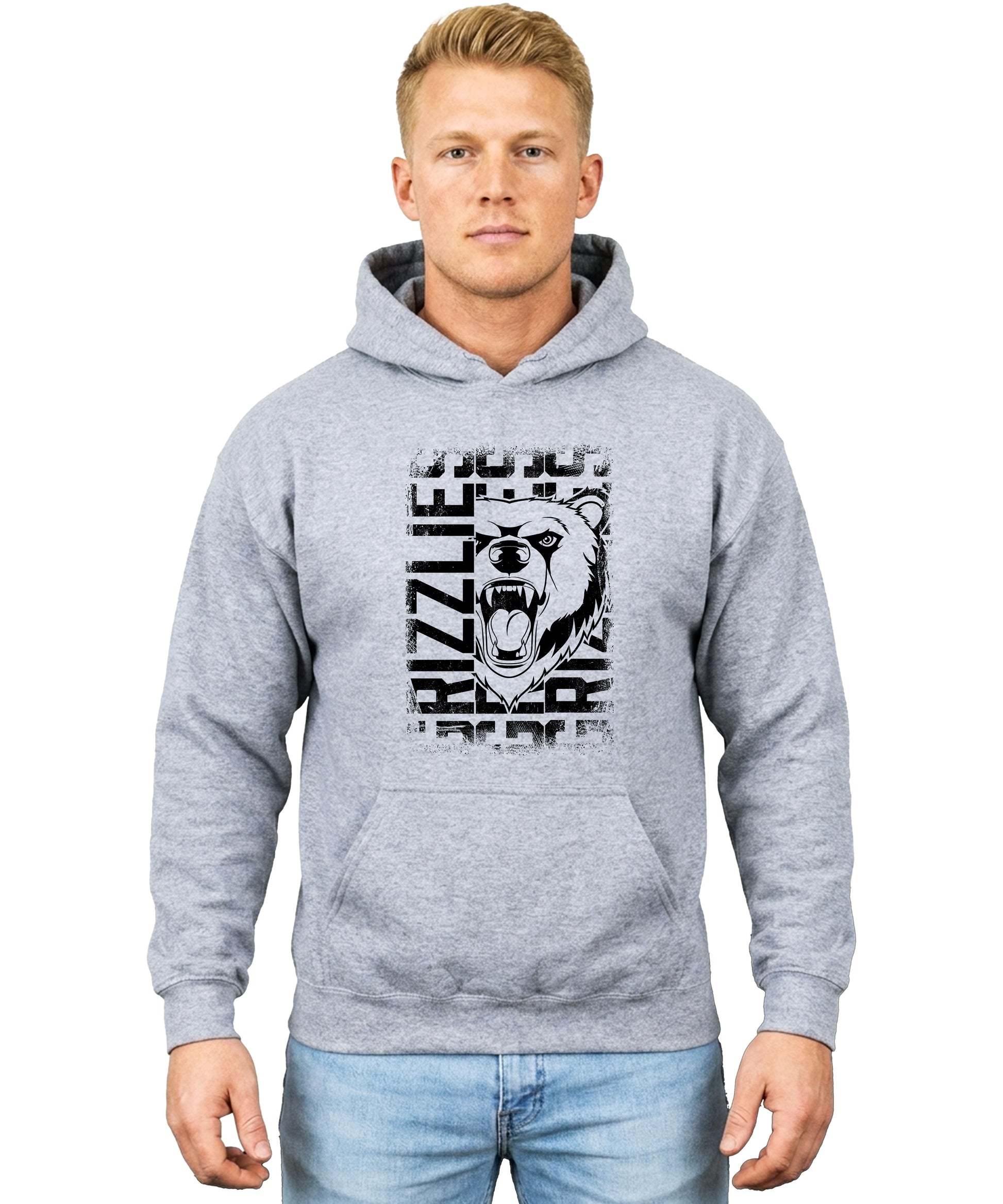 Grizzlies School Spirit hoodie in Gray - view 3