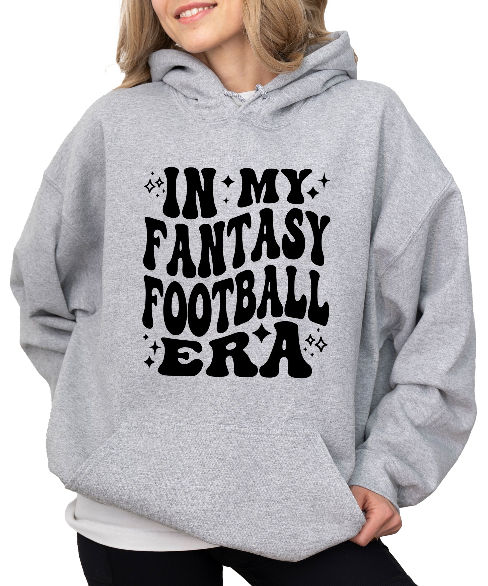 In My Fantasy Football Era hoodie in Gray - view 3