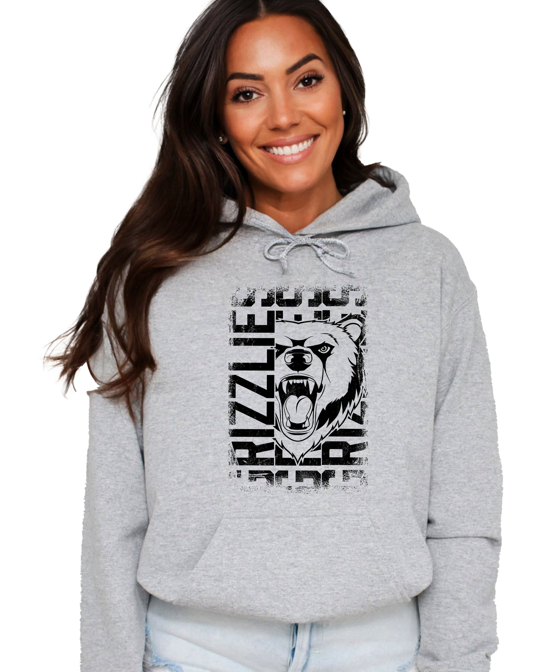 Grizzlies School Spirit hoodie in Gray - view 4