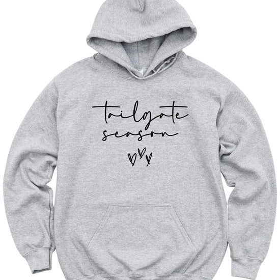 Tailgate Season hoodie Gray view 4