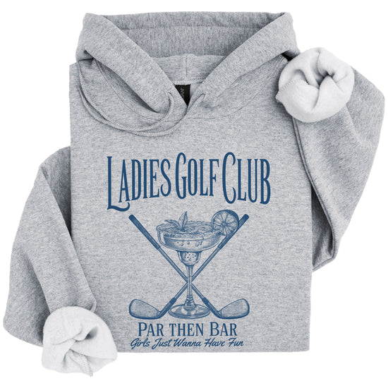 Ladies Golf Club Par Then Bar Hoodie for Women - Gray 6