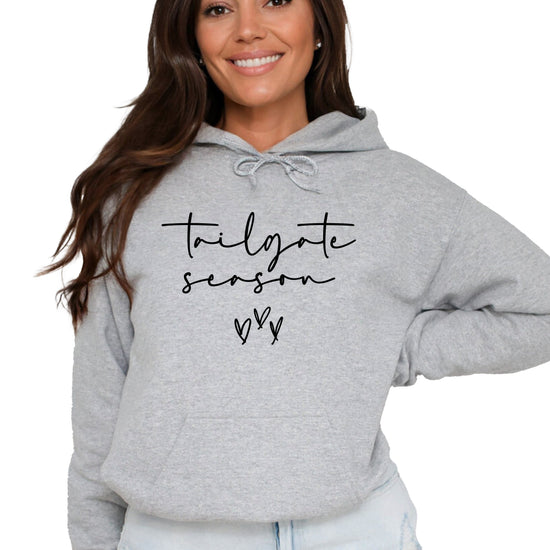 Tailgate Season hoodie Gray view 6