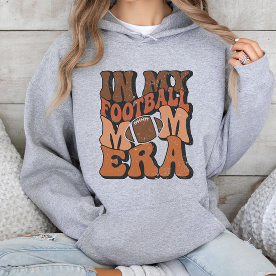 In My Football Mom Era hoodie in Gray - view 7