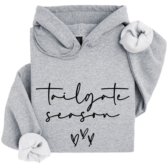 Tailgate Season hoodie Gray view 7