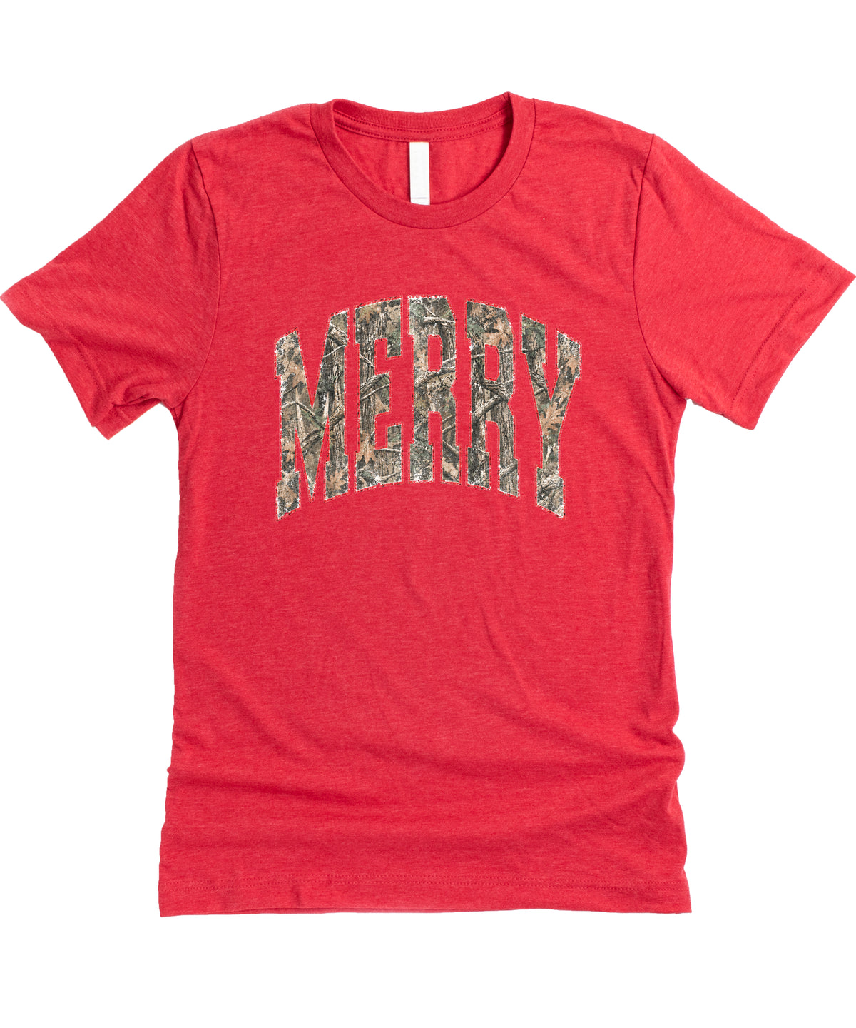 Merry Camo Christmas shirt Vintage Red adult view 1