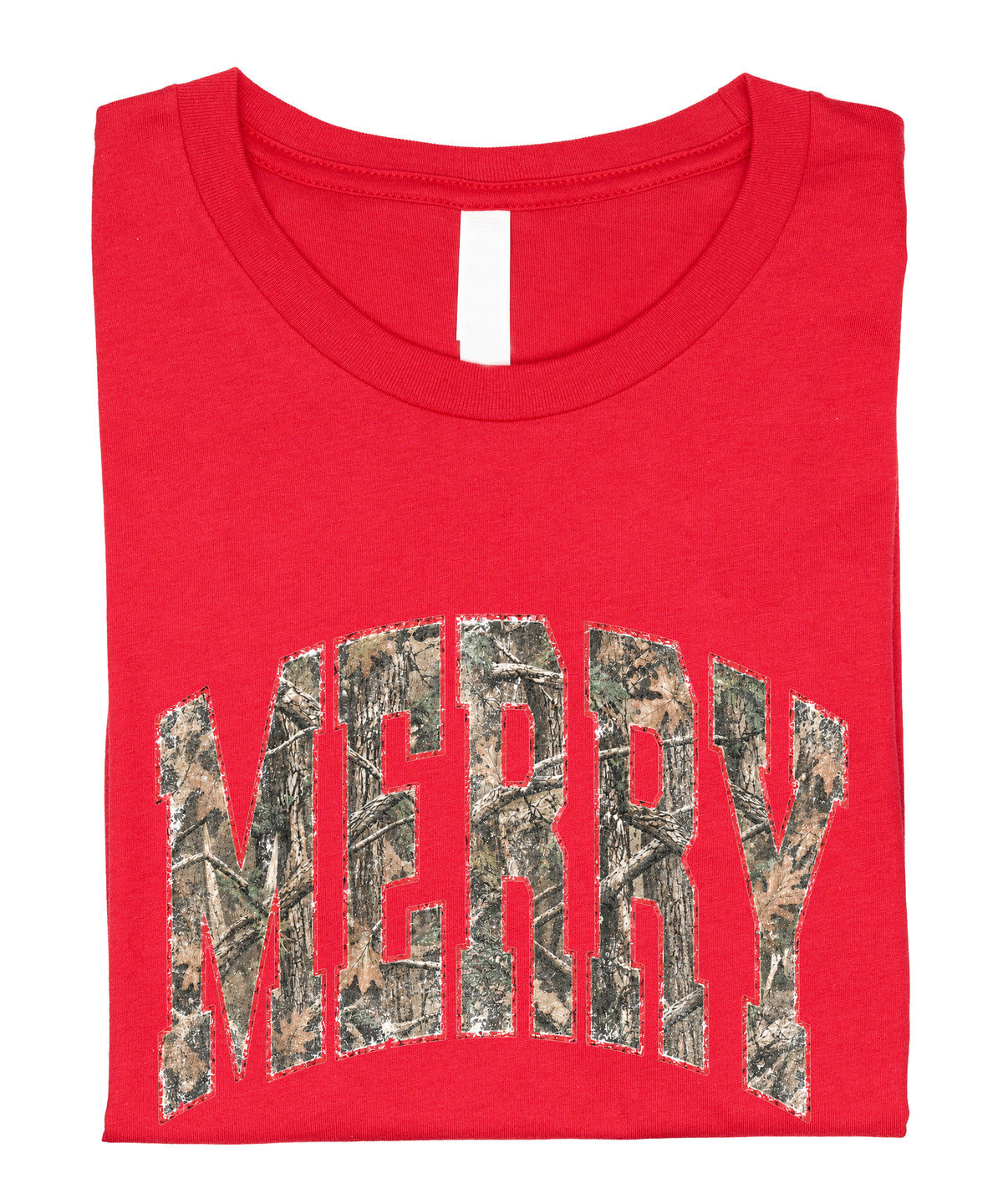 Merry Camo Christmas shirt Vintage Red adult view 4
