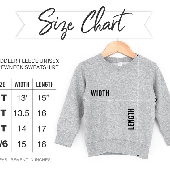 Oh Deer retro reindeer Christmas sweatshirt toddler size chart