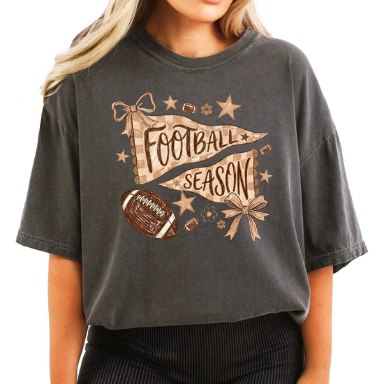 Olive Loves Apple Football Season game day tee - Pepper Shirt - view 1