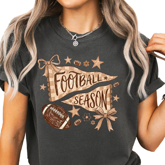 Olive Loves Apple Football Season game day tee - Pepper Shirt - view 2
