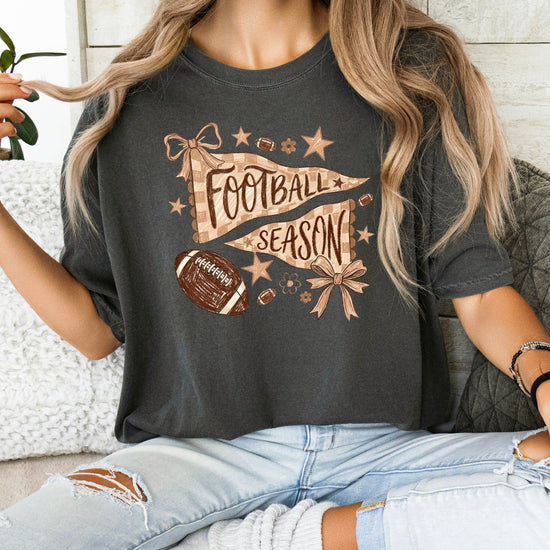 Olive Loves Apple Football Season game day tee - Pepper Shirt - view 5