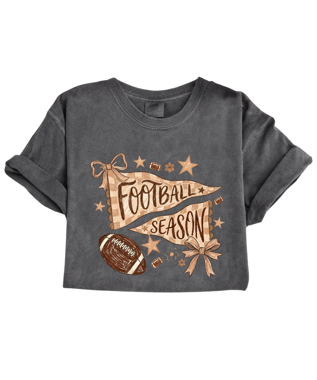 Olive Loves Apple Football Season game day tee - Pepper Shirt - view 6