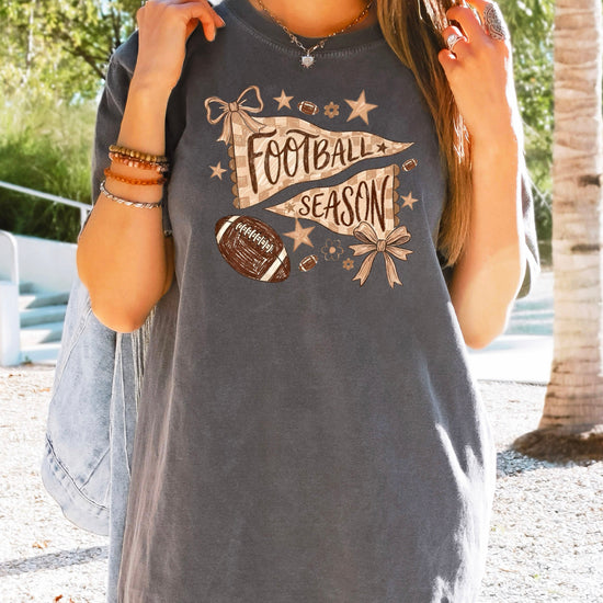 Olive Loves Apple Football Season game day tee - Pepper Shirt - view 7